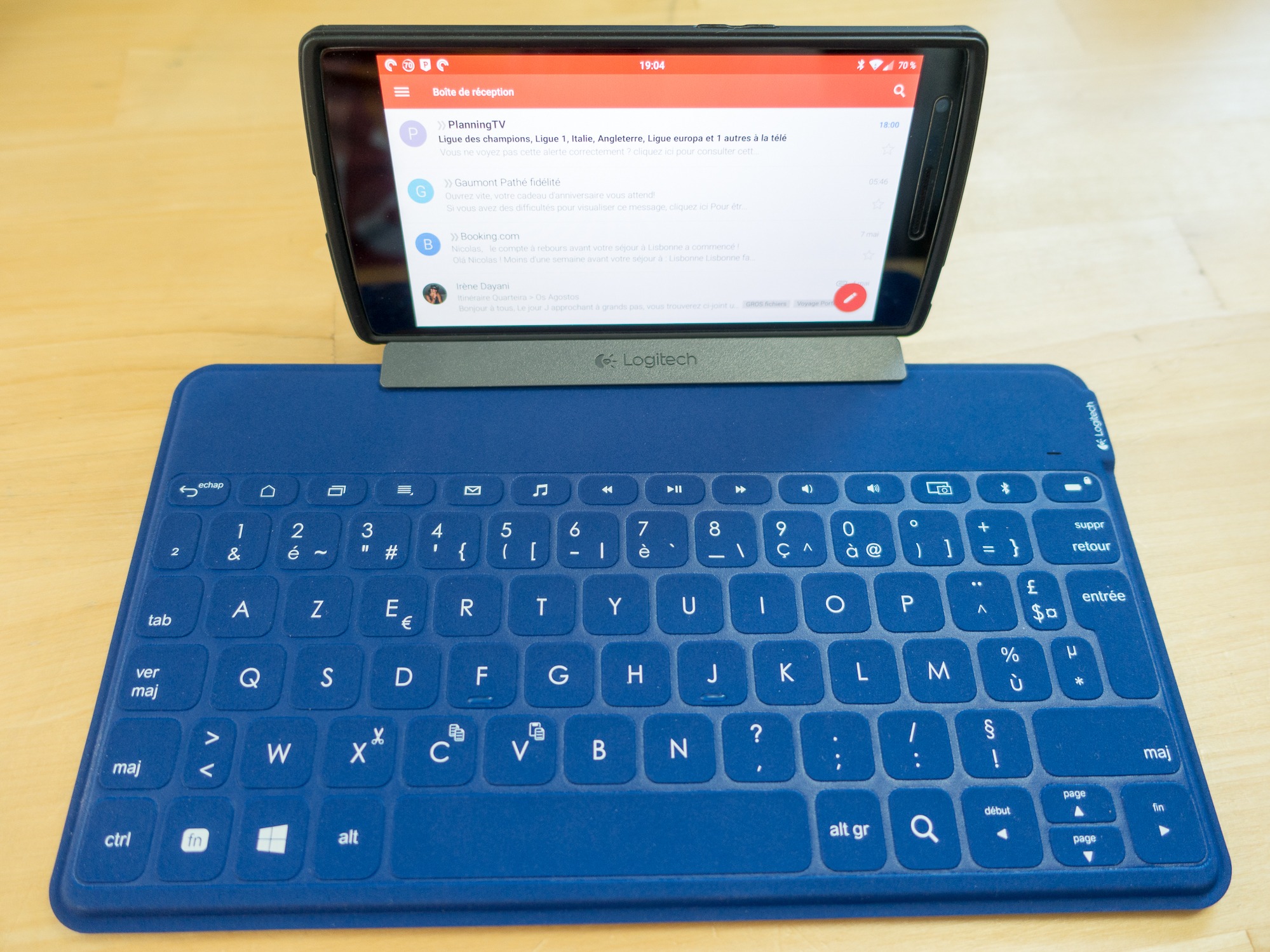 Test du nouveau clavier Logitech Keys-to-go