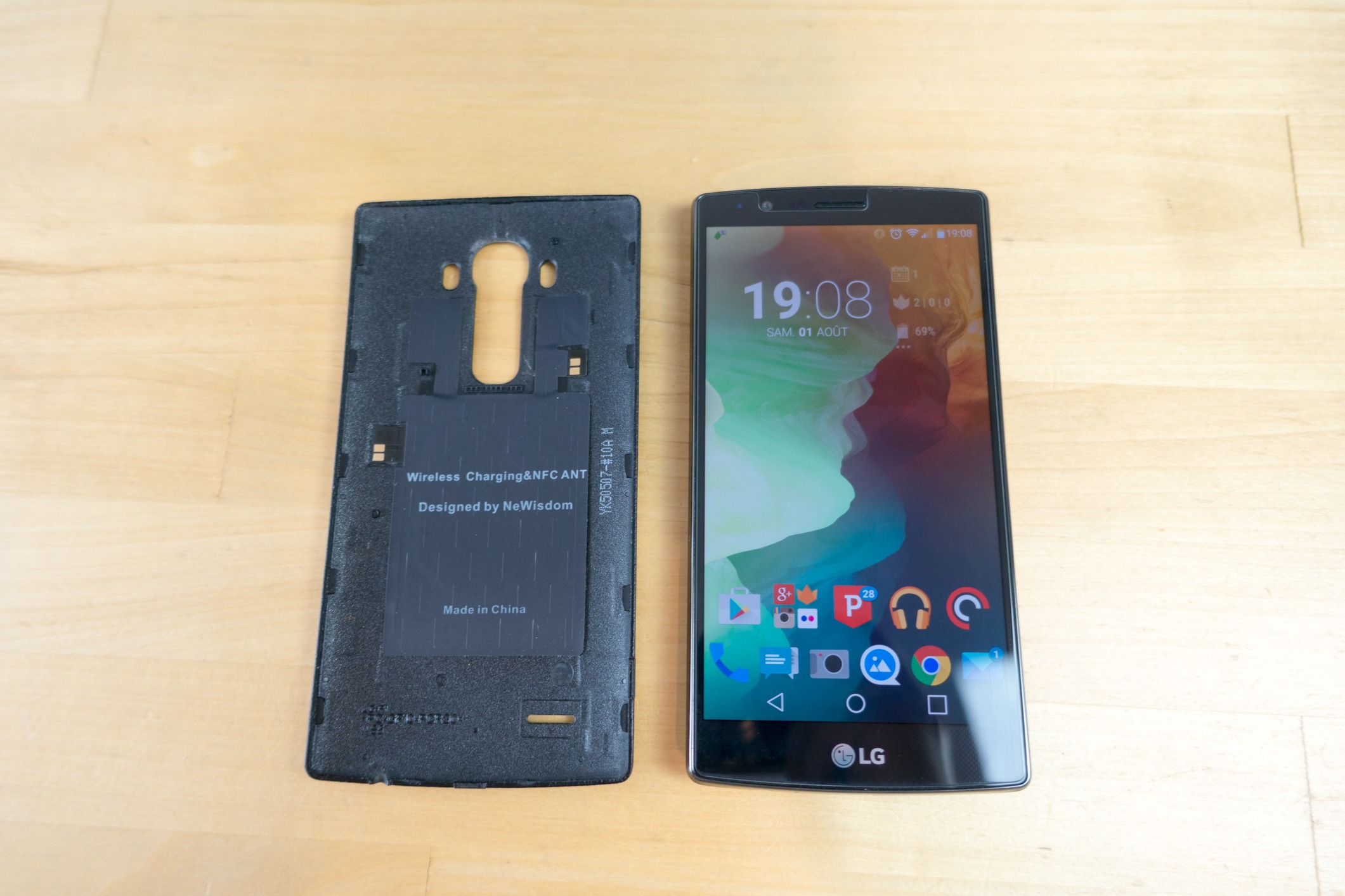 Activer la recharge sans-fil Qi sur son LG G4