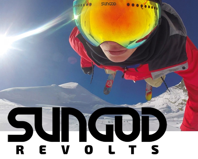 SunGod lance un nouveau produit : SunGod Revolt (masque de ski)!