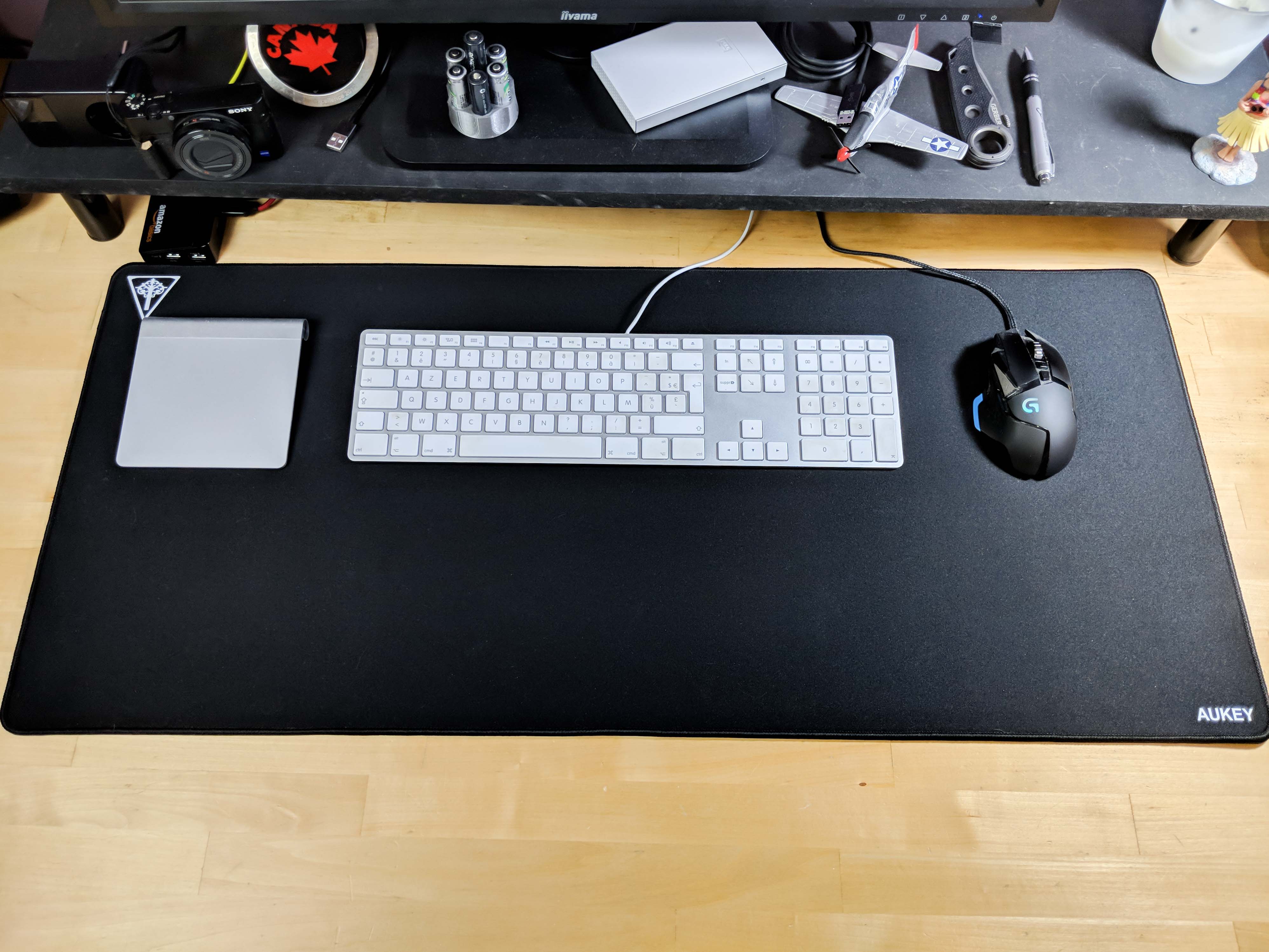 Test du tapis de souris XXL Aukey