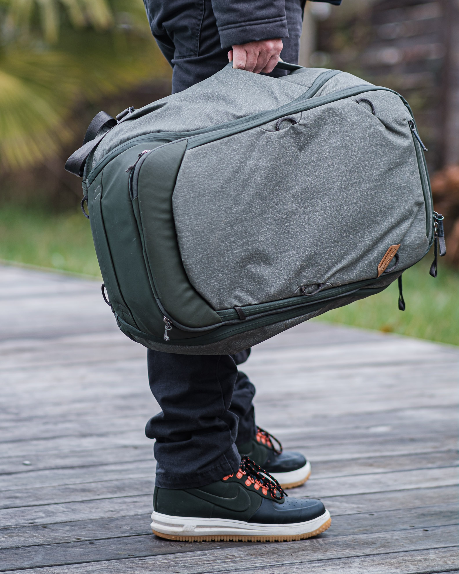 peak travel backpack