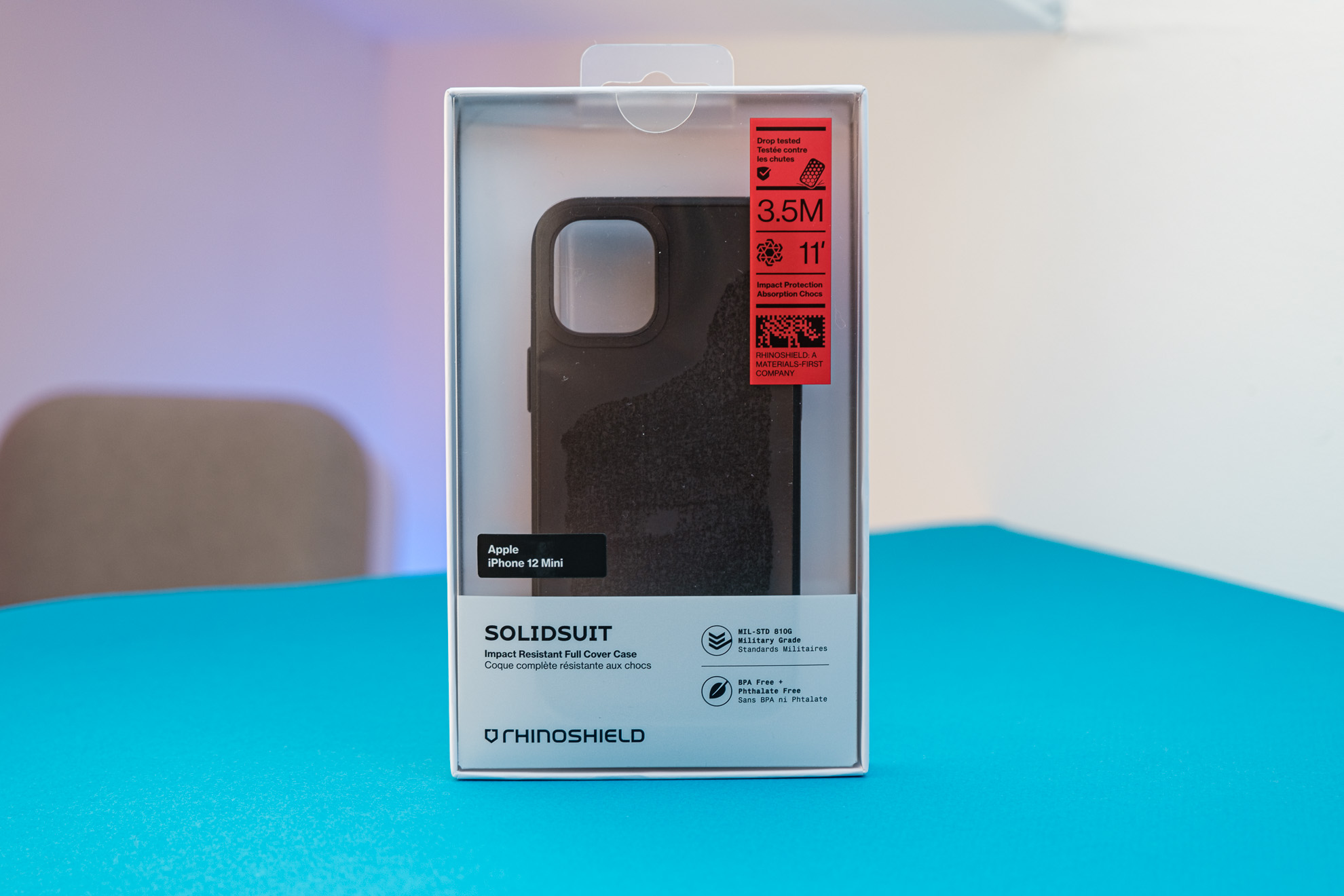 Rhinoshield Solidsuit pour iPhone 12 mini: mon avis