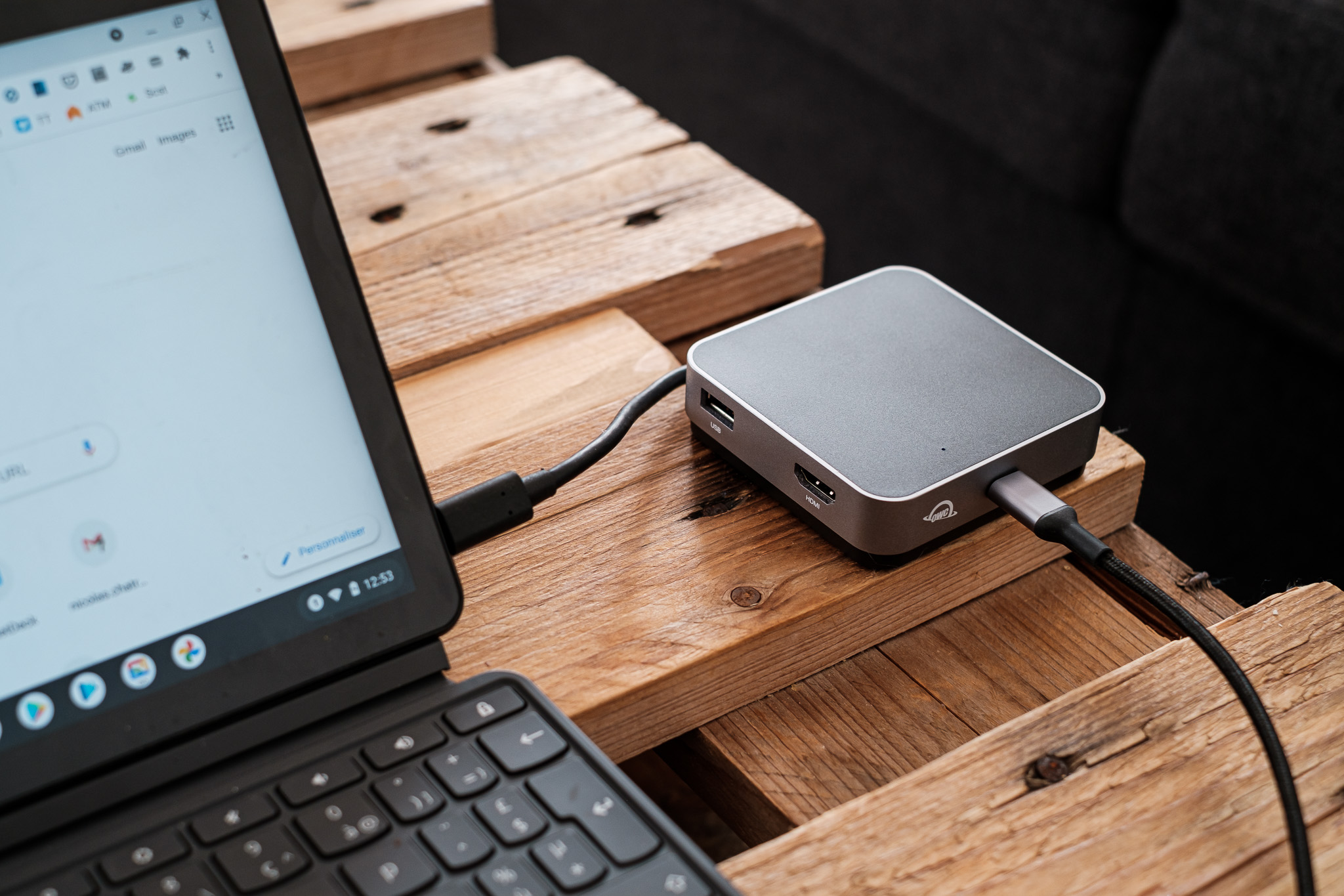 OWC Travel Hub : un dock USB-C compact pour le voyage !